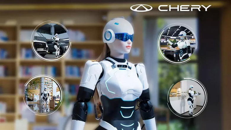 Chery представила человекоподобного робота Mornine с ИИ. Он может ходить и имитировать человеческую мимику