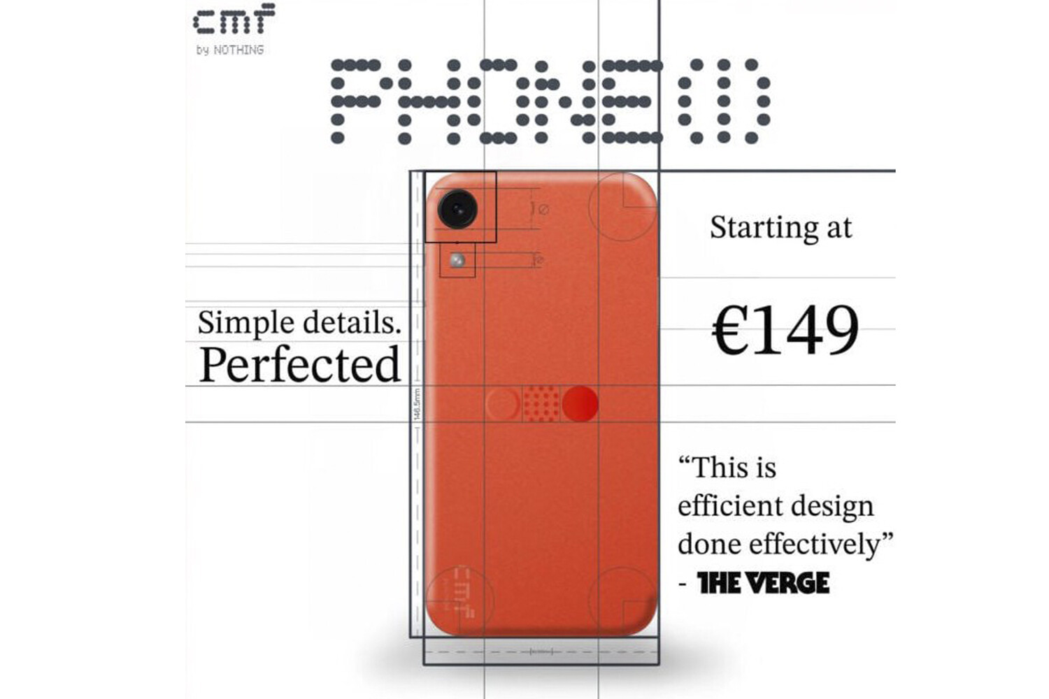 Компания Nothing выпустит дешевый и яркий смартфон под брендом CMF